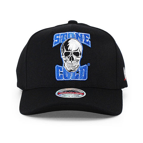 ストーン コールド スティーブ オースチンモデル ミッチェル&ネス WWE キャップ LOGO CLASSIC STRETCH SNAPBACK CAP BLACK
