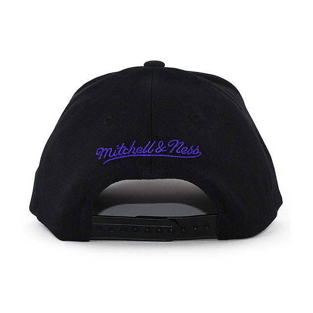 ジ アンダーテイカーモデル ミッチェル&ネス WWE LOGO CLASSIC STRETCH SNAPBACK CAP BLACK