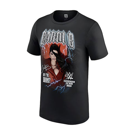 サマースラム2025 海外取寄 WWE x Cardi B Tシャツ CHROME LIGHTNING T-SHIRT BLACK