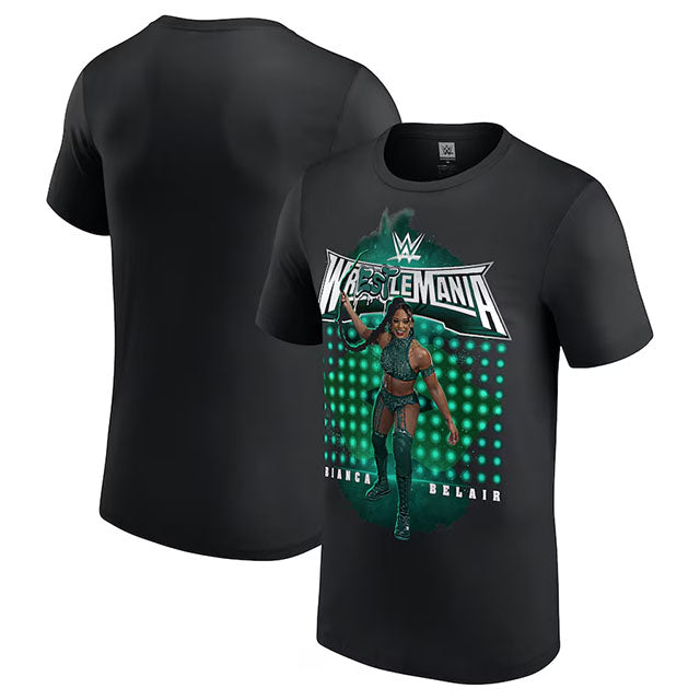 海外取寄 ビアンカ ベレアモデル WWE AUTHENTIC Tシャツ GRAFFITI T-SHIRT