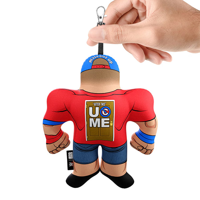 ジョン シナモデル 引退ツアー記念ミニぬいぐるみ WWE AUTHENTIC FAREWELL TOUR 2025 BIG SHOTS 7" MINI TOY PLUSH RED
