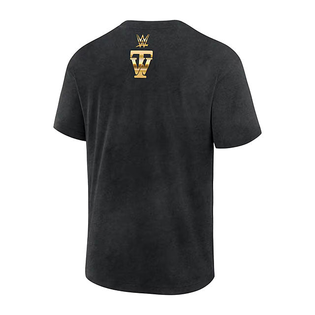 トリック ウィリアムズモデル 海外取寄 WWE AUTHENTIC Tシャツ WHOOP BOXY T-SHIRT BLACK