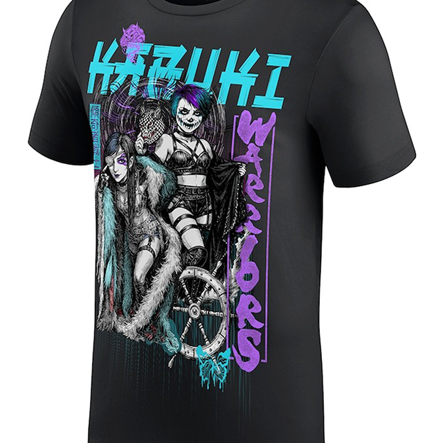 カブキウォリアーズモデル 海外取寄 WWE AUTHENTIC Tシャツ SUPERSTAR T-SHIRT BLACK