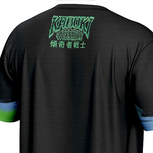 カブキウォリアーズモデル 海外取寄 WWE PROSPHERE Tシャツ KANJI T-SHIRT BLACK