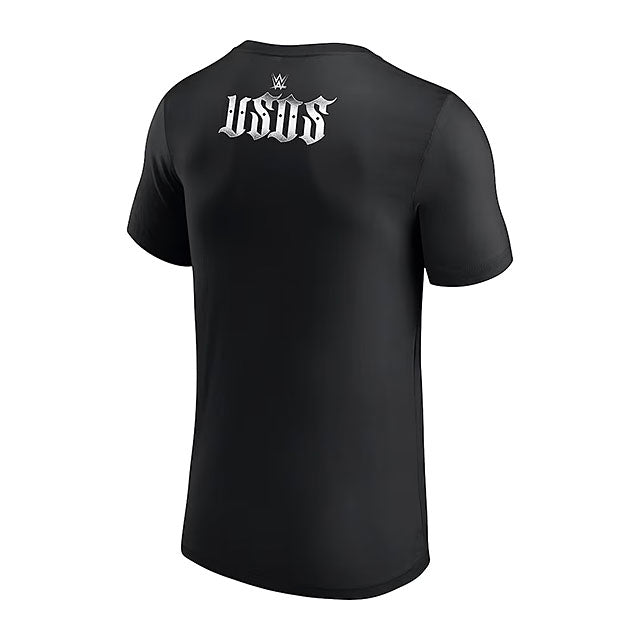 ウーソズモデル 海外取寄 WWE AUTHENTIC Tシャツ YEETIN' SINCE DAY ONE T-SHIRT BLACK