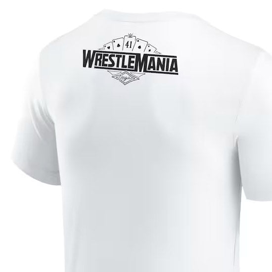 海外取寄 レッスルマニア41モデル シャーロット フレアー vs ティファニー ストラットン WWE AUTHENTIC Tシャツ