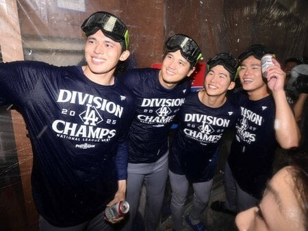ドジャース ナショナルリーグ西地区優勝記念アイテム！