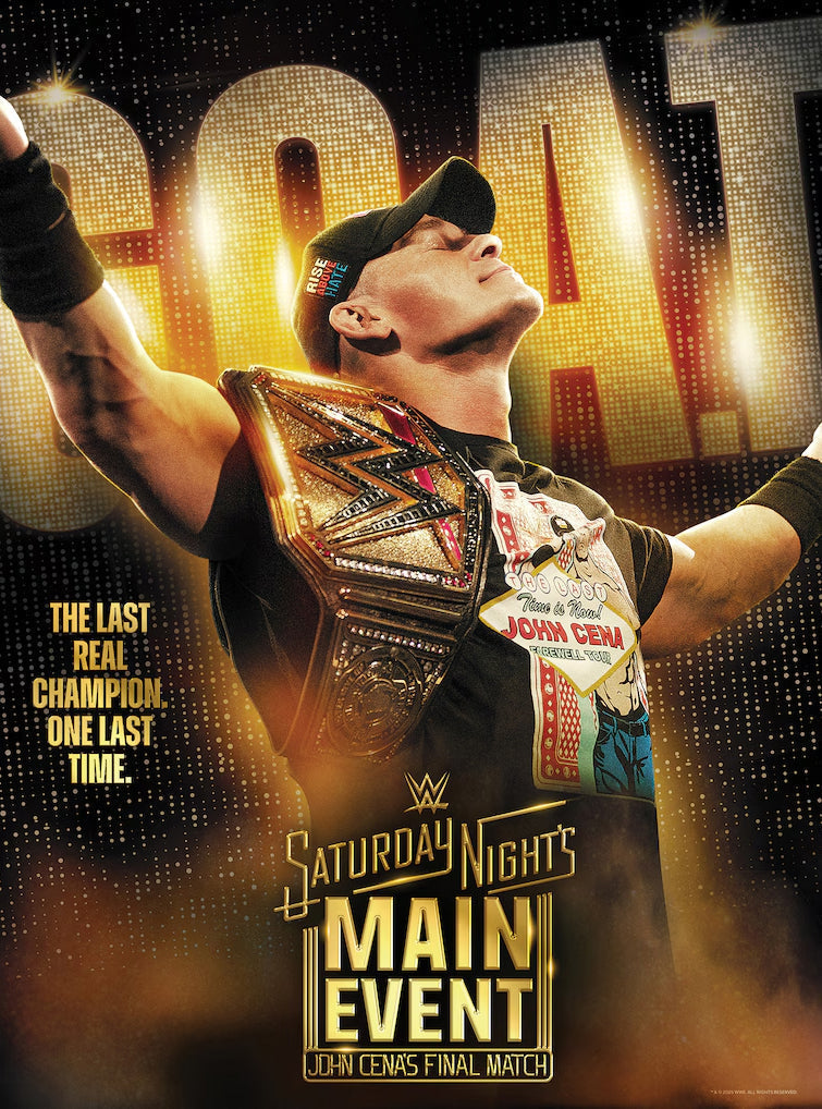ジョン・シナついに引退 : JOHN CENA'S FINAL MATCH – Amazingstore