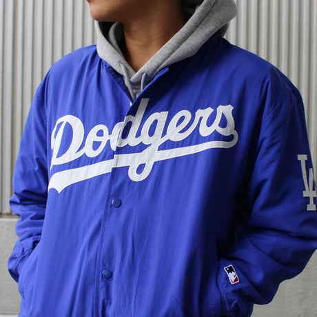 FANATICS STANDARD LOGO SATIN JACKET