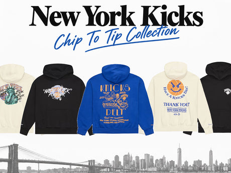 NYニックスとミッチェル&ネスから"CHIP TO TIP コレクション"が登場