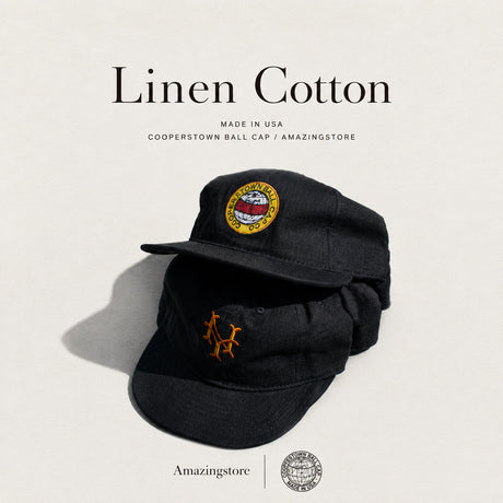 リネン×コットン素材のAmazingstore別注のCooperstown Ball Capをリリース