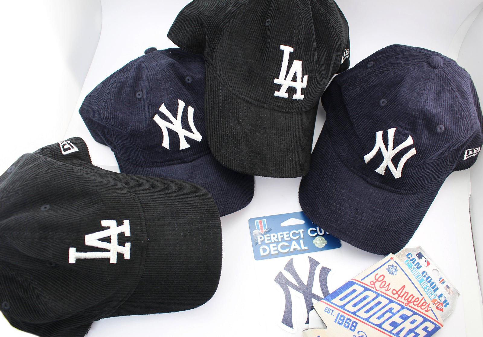 9TWENTY MLB MICRO CORDUROY STRAPBACK CAP