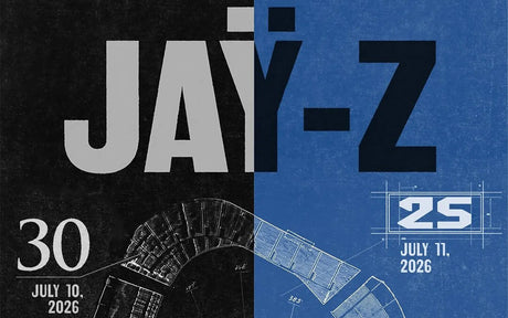 JAY-Z × YANKEES STADIUM — “REASONABLE DOUBT” & “THE BLUEPRINT” 歴史的2夜とスペシャルコレクションを読み解く