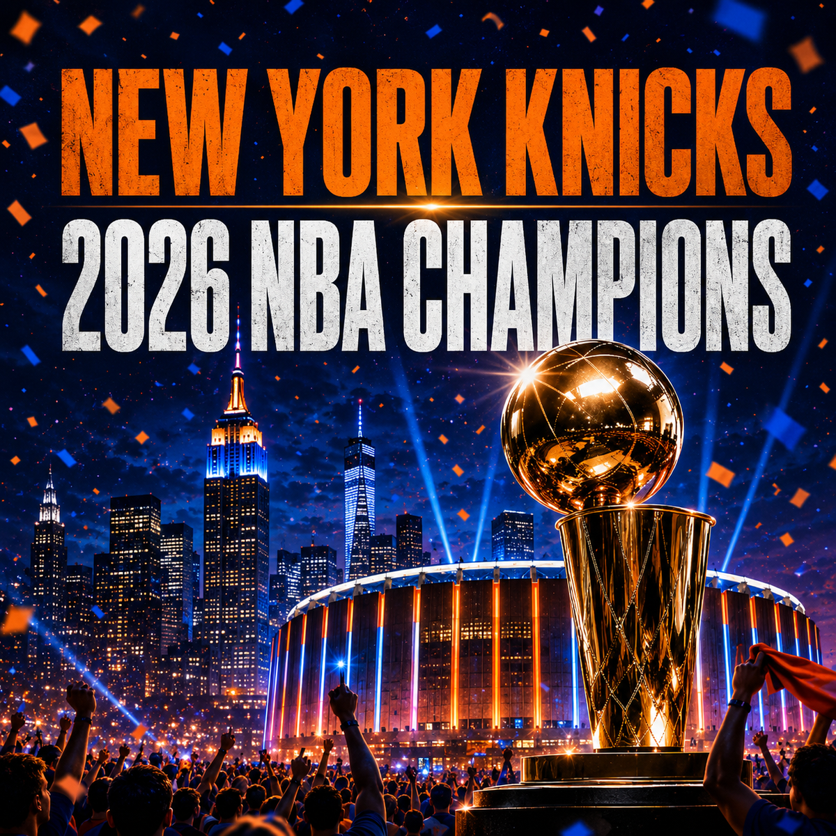 NEW YORK KNICKS 2026 NBA CHAMPIONS｜53年振りのNBA制覇を記念した