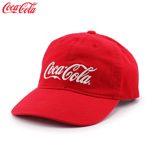 コカ コーラ 6PANEL STRAPBACK CAP RED / 国内外からニューエラを