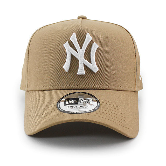 ニューエラ キャップ 9FORTY スナップバック ニューヨーク ヤンキース MLB A-FRAME SNAPBACK CAP KHAKI