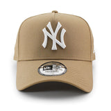 ニューエラ キャップ 9FORTY スナップバック ニューヨーク ヤンキース MLB A-FRAME SNAPBACK CAP KHAKI