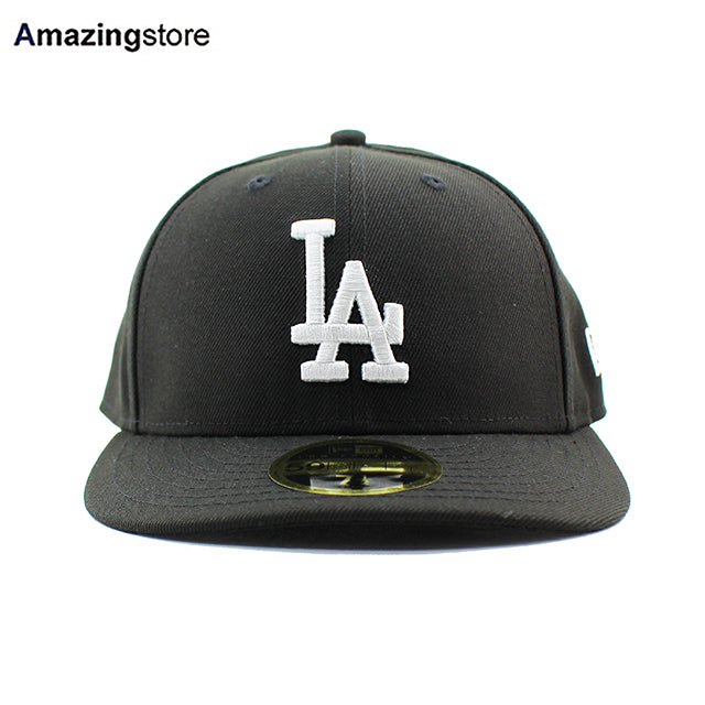 ニューエラ キャップ LP59FIFTY ロサンゼルス ドジャース MLB TEAM-BASIC LOW-CROWN FITTED CAP BLACK