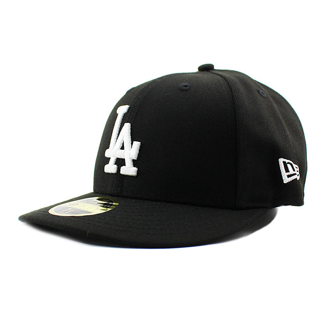 ニューエラ キャップ LP59FIFTY ロサンゼルス ドジャース MLB TEAM-BASIC LOW-CROWN FITTED CAP BLACK