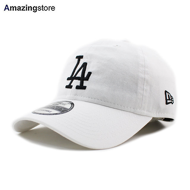 ニューエラ キャップ 9TWENTY ロサンゼルス ドジャース MLB WASHED COTTON STRAPBACK CAP WHITE