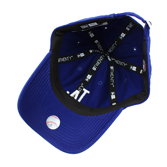 ニューエラ キャップ 9TWENTY ロサンゼルス ドジャース MLB WASHED COTTON STRAPBACK CAP ROYAL