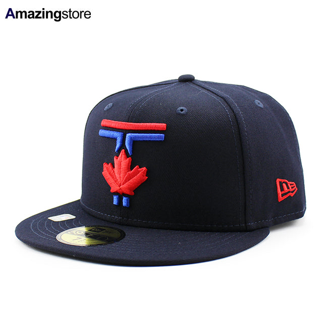 シティコネクト ニューエラ キャップ 59FIFTY トロント ブルージェイズ MLB CITY CONNECT FITTED CAP NAVY