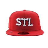 シティコネクト ニューエラ キャップ 59FIFTY セントルイス カージナルス MLB CITY CONNECT FITTED CAP RED