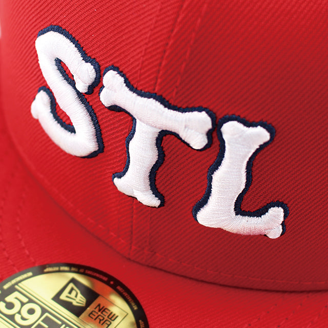 シティコネクト ニューエラ キャップ 59FIFTY セントルイス カージナルス MLB CITY CONNECT FITTED CAP RED