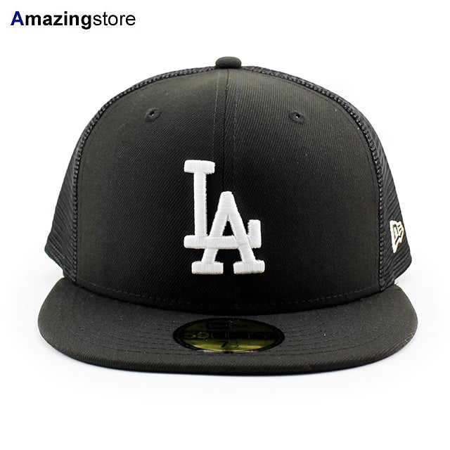 ニューエラ メッシュキャップ 59FIFTY ロサンゼルス ドジャース MLB TEAM BASIC MESH FITTED CAP BLA –  Amazingstore