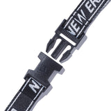 ニューエラ ネックストラップ NECK STRAP LANYARD BLACK-WHITE