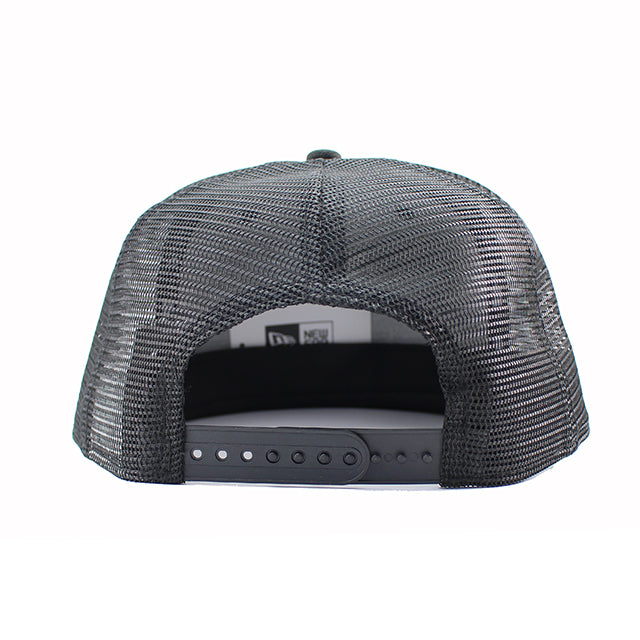 ニューエラ メッシュキャップ 9FIFTY スナップバック ロサンゼルス ドジャース MLB TEAM BASIC MESH SNAPBACK CAP BLACK