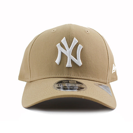 ニューエラ キャップ 9FIFTY ストレッチ スナップバック ニューヨーク ヤンキース MLB STRETCH SNAPBACK CAP KHAKI WHITE