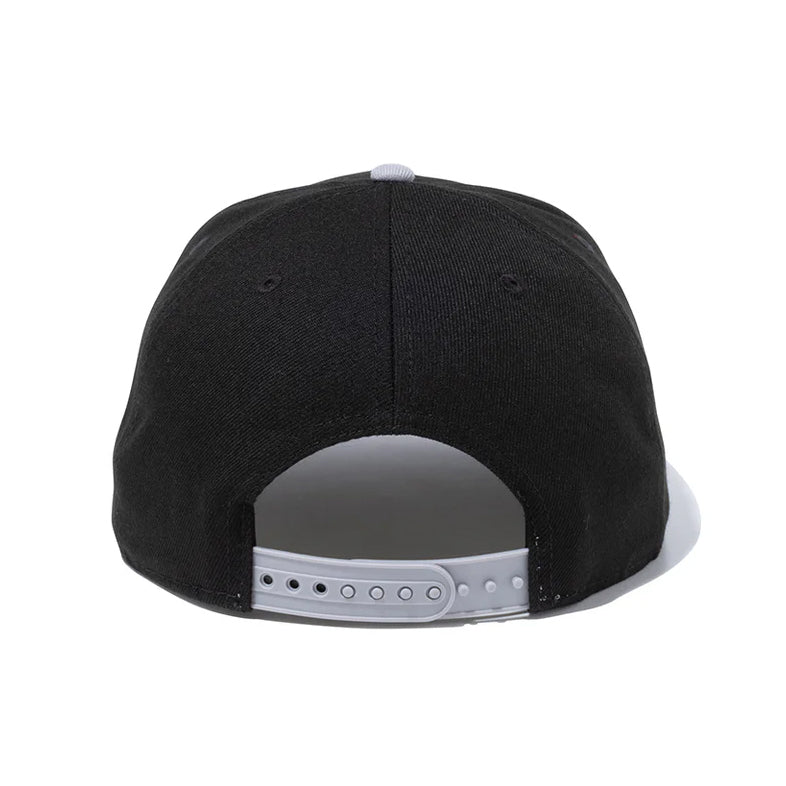 ニューエラ キャップ 9FIFTY スナップバック 福岡ソフトバンク ホークス NPB TEAM LOGO SNAPBACK CAP BLACK GREY