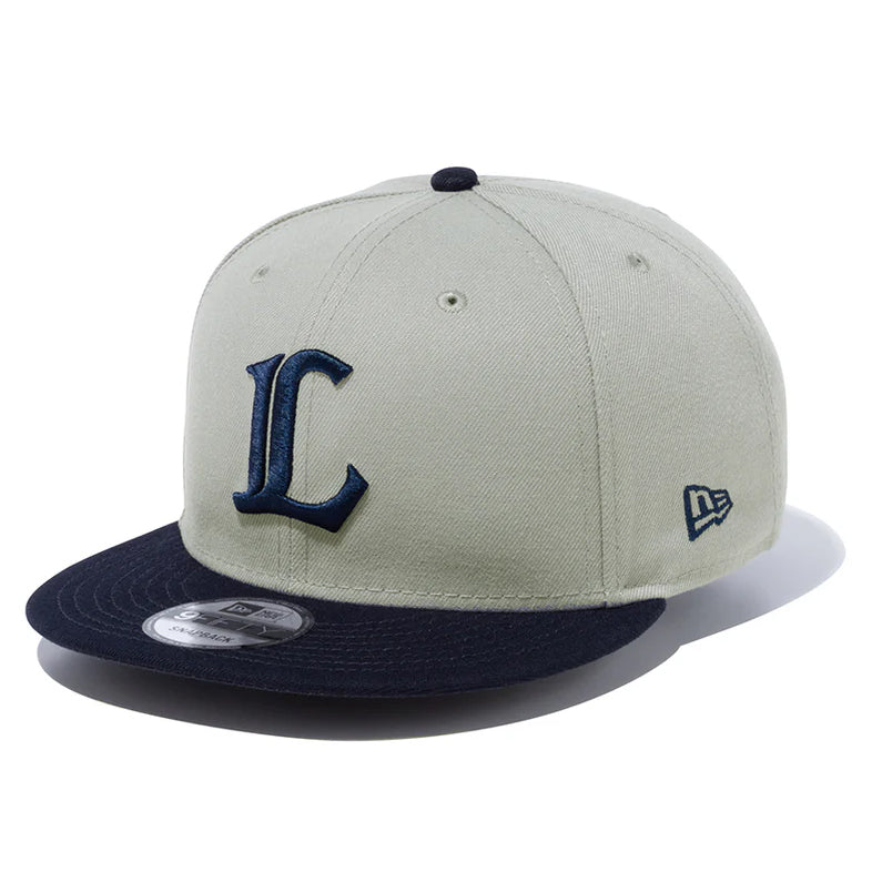 ニューエラ キャップ 9FIFTY スナップバック 埼玉西武ライオンズ NPB TEAM LOGO SNAPBACK CAP GREY BLACK