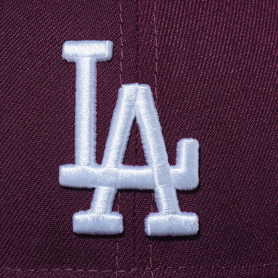 ニューエラ キャップ 9FORTY ロサンゼルス ドジャース MLB TEAM ADJUSTABLE STRAPBACK CAP BURGUNDY