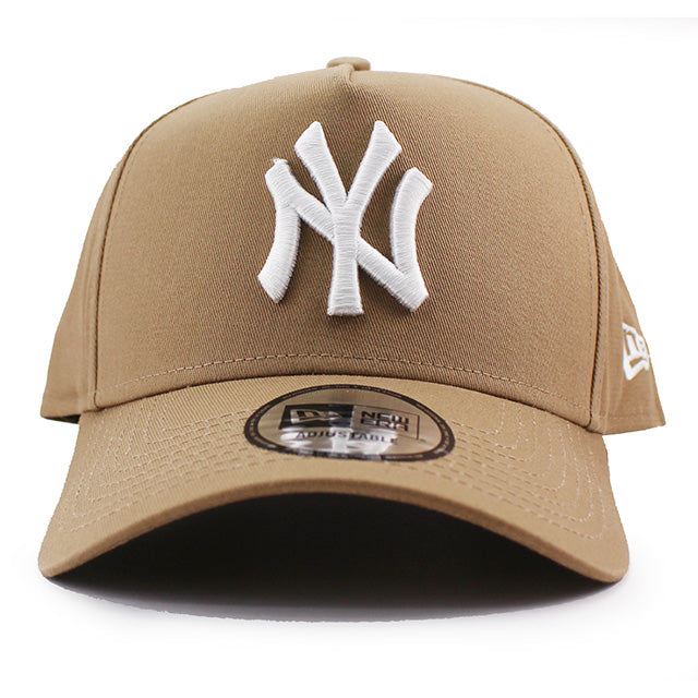 ニューエラ 9FORTY A-FRAME スナップバック ニューヨーク ヤンキース MLB SNAPBACK CAP KHAKI