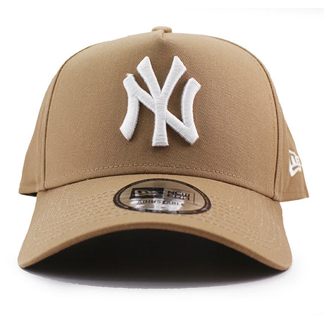 ニューエラ 9FORTY A-FRAME スナップバック ニューヨーク ヤンキース MLB SNAPBACK CAP KHAKI