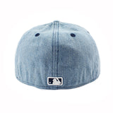 ニューエラ キャップ 59FIFTY ロサンゼルス ドジャース MLB TEAM BASIC FITTED CAP WASHED DENIM