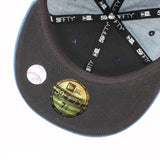 ニューエラ キャップ 59FIFTY ロサンゼルス ドジャース MLB TEAM BASIC FITTED CAP WASHED DENIM