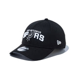 ニューエラ キャップ 9FORTY サンアントニオ スパーズ NBA TEAM LOGO STRAPBACK CAP BLACK