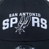 ニューエラ キャップ 9FORTY サンアントニオ スパーズ NBA TEAM LOGO STRAPBACK CAP BLACK