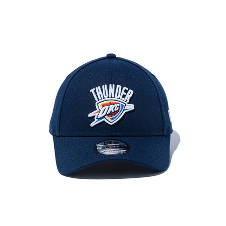 ニューエラ キャップ 9FORTY オクラホマシティ サンダー NBA TEAM LOGO STRAPBACK CAP NAVY