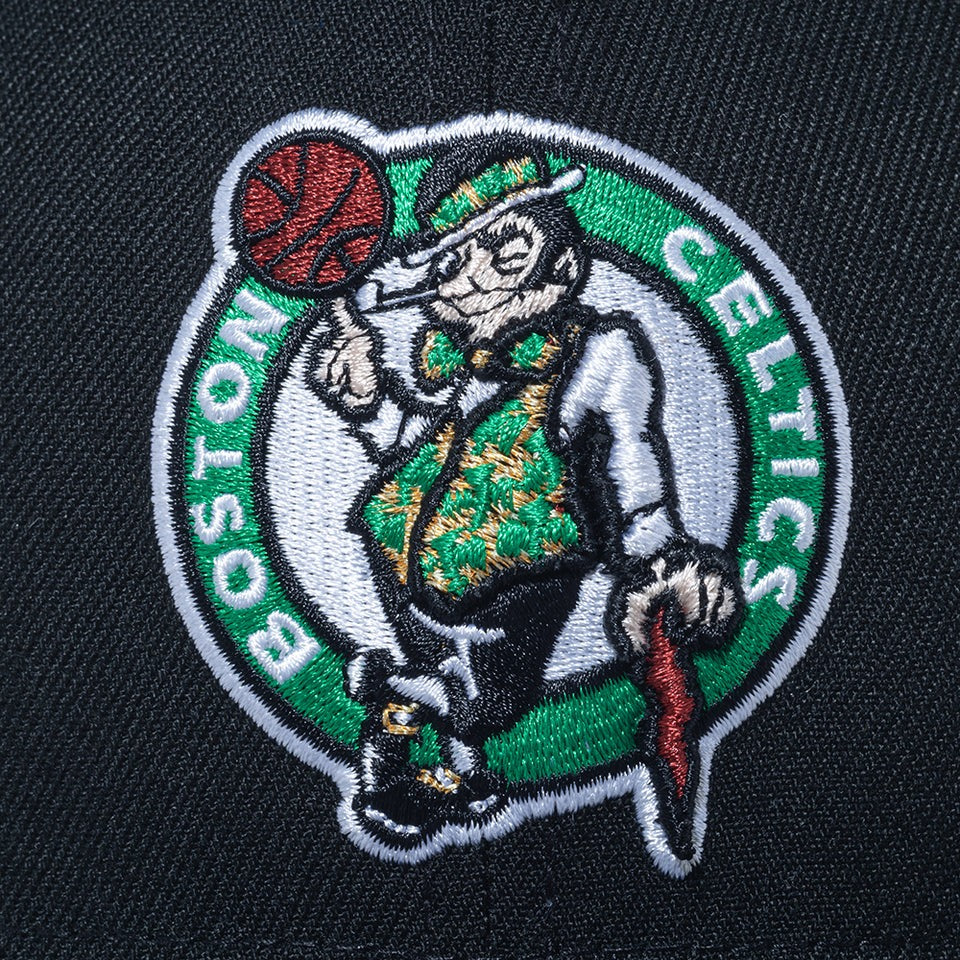 ニューエラ キャップ 9FORTY ボストン セルティックス NBA TEAM LOGO STRAPBACK CAP BLACK