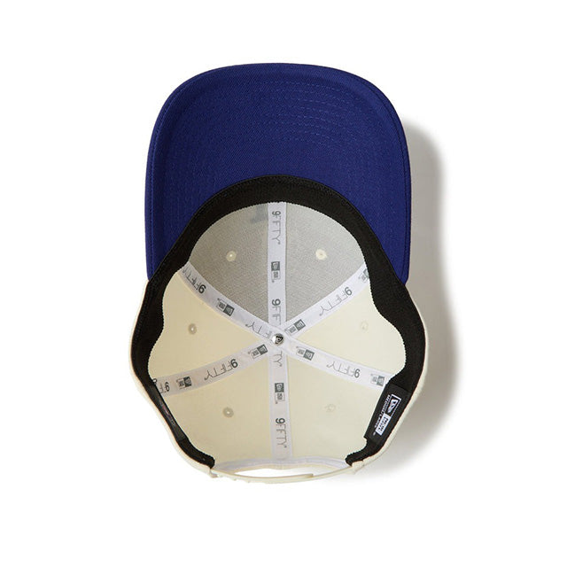 ニューエラ キャップ 9FIFTY ロサンゼルス ドジャース MLB STRETCH SNAPBACK CAP CREAM ROYAL BLUE