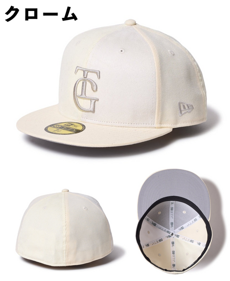 ニューエラ キャップ 59FIFTY 読売 ジャイアンツ NPB 3MATERIALS FITTED CAP