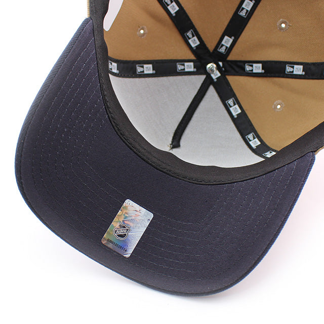 ニューエラ キャップ 9FORTY ニューヨーク レンジャース NHL A-FRAME SNAPBACK CAP KHAKI-NAVY