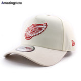 ニューエラ キャップ 9FORTY デトロイト レッドウィングス NHL A-FRAME SNAPBACK CAP CHROME WHITE-STONE