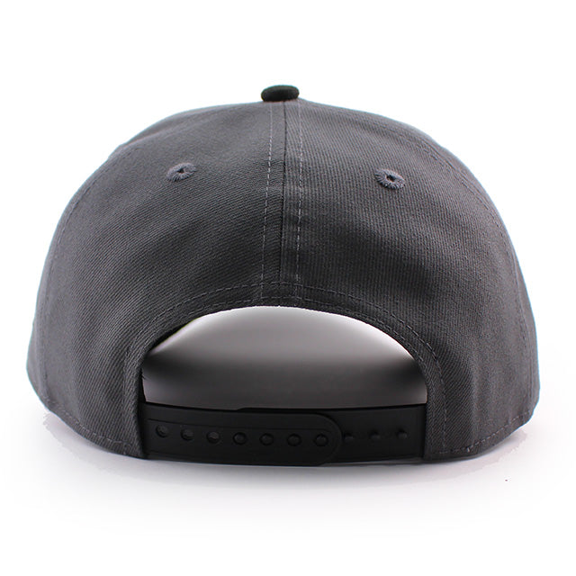 ニューエラ キャップ 9FORTY シカゴ ブラックホークス NHL A-FRAME SNAPBACK CAP GRAPHITE-BLACK