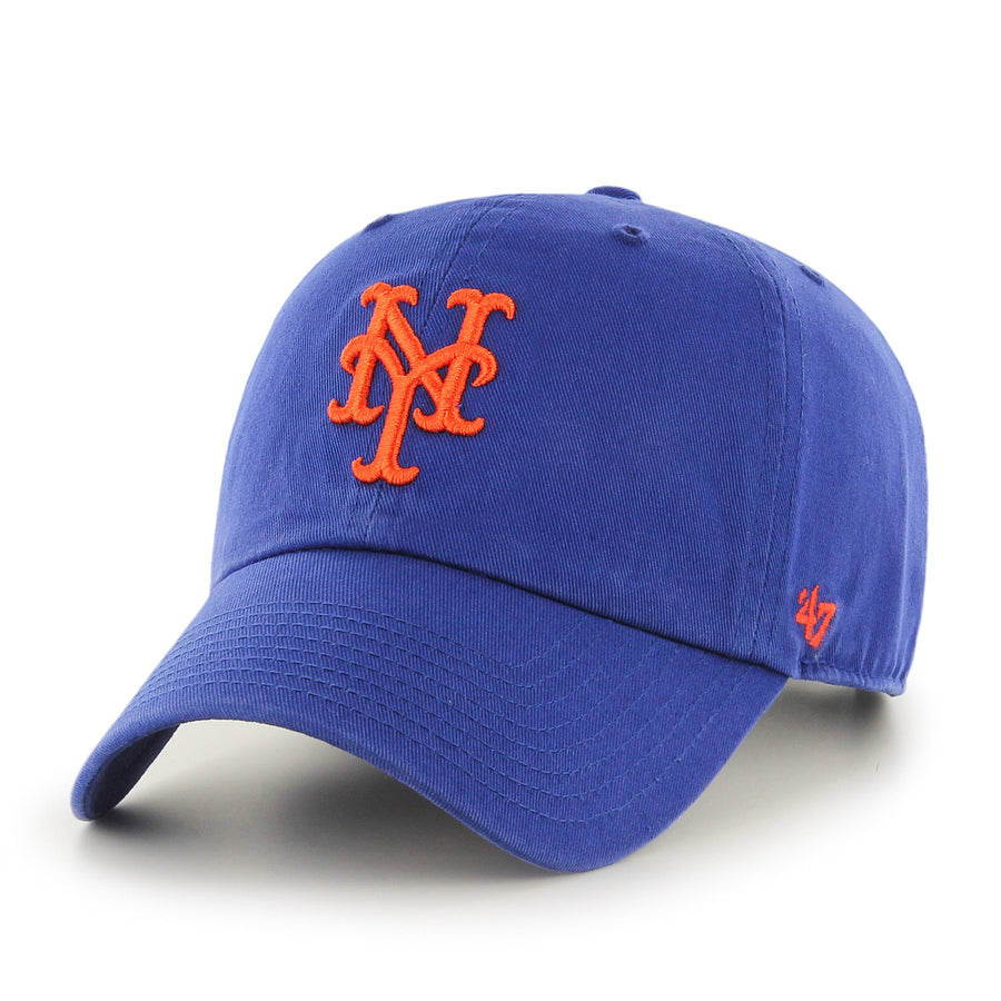 47ブランド キャップ ニューヨーク メッツ MLB CLEAN UP ROYAL BLUE