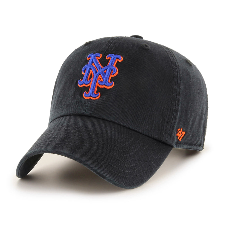 47ブランド キャップ ニューヨーク メッツ MLB CLEAN UP BLACK